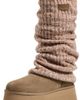 UGG UGG Classic Mini Dipper Boots with Legwarmers Light Bronze - 1