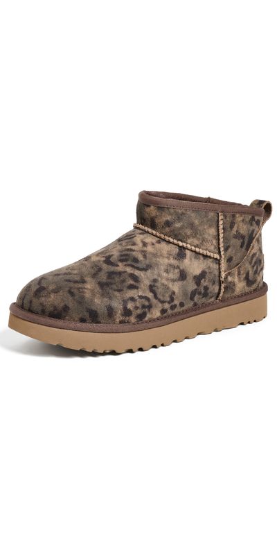 UGG UGG Classic Ultra Mini Spotted Boots Chestnut