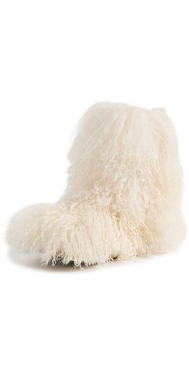 UGG UGG Fluff Momma Classic Short Boots Cream