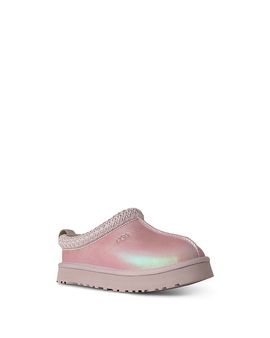 Ugg Ugg Girls' Tazz Frosted Iridescent Suede Slippers