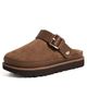 UGG UGG Goldenstar Villa Clogs Dark Chestnut - 1