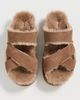 UGG UGG Greenport Cross Strap Slides Chestnut - 2