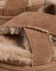 UGG UGG Greenport Cross Strap Slides Chestnut - 6
