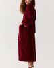 UGG UGG Linet UGGFluff Full Length Robe in Maroon, Women's at Urban Outfitters - 4