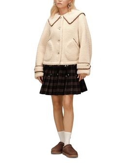 Ugg Ugg Nikia Fleece Collared Jacket