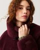 UGG UGG Raynie Asymmetric Snap Fleece Funnel Neck Jacket in Vinito, Women's at Urban Outfitters - 4