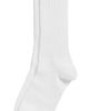 UGG UGG Rib Knit Slouchy Crew Socks White One - 1