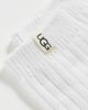 UGG UGG Rib Knit Slouchy Crew Socks White One - 3