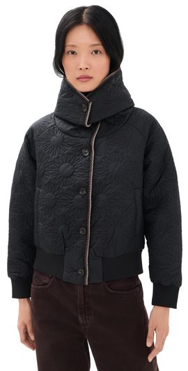 UGG UGG Solein Oversized Collar Jacket Black