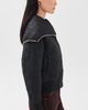 UGG UGG Solein Oversized Collar Jacket Black - 4
