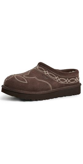 UGG UGG Tasman Western Slippers Burnt Cedar