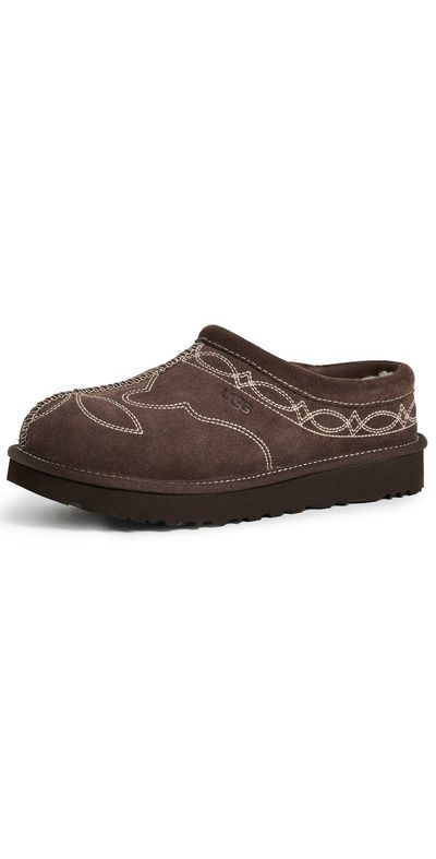UGG UGG Tasman Western Slippers Burnt Cedar