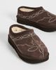 UGG UGG Tasman Western Slippers Burnt Cedar - 5