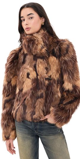 UGG UGG Tesie Toggle Jacket Burnt Cedar Multi