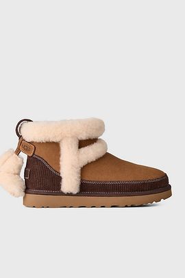 UGG UGG Women's Classic Mini Heritage Suede Boots in Chestnut, Women's at Urban Outfitters