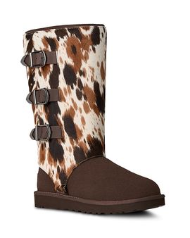 Ugg Ugg Women's Classic Tall Western Calf Hair & Suede Knee High Boots