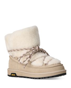 Ugg Ugg Women's Classic Tread Sheepskin & Suede Winter Boots