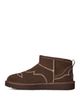 Ugg Ugg Women's Classic Ultra Mini Western Shearling Lined Boots - 5