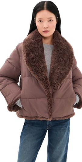 UGG UGG Wylda Puffer Jacket Burnt Cedar