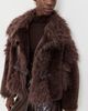 UGG UGG Xyla Faux Fur Jacket Burnt Cedar - 2