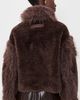 UGG UGG Xyla Faux Fur Jacket Burnt Cedar - 3