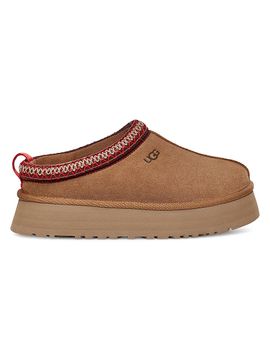 UGG Women's Tazz Suede Platform Slippers