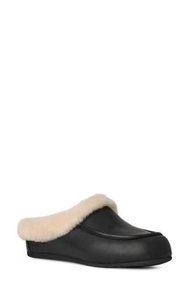 UGG(r) UGG(r) Ansley Genuine Shearling Trim Leather Mule