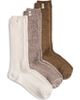 UGG(r) UGG(r) Assorted 3-Pack Slouchy Ribbed Crew Socks - 1