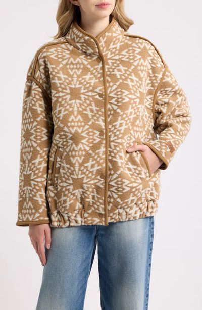 UGG(r) UGG(r) Brigh Fleece Snap Jacket