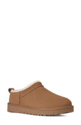 UGG(r) UGG(r) Classic Micro Genuine Shearling Lined Slip-On