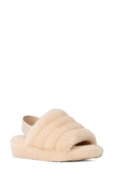 UGG(r) UGG(r) Fluff Yeah Genuine Shearling Slingback Sandal
