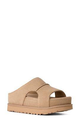 UGG(r) UGG(r) Goldenstar Hi Slide Suede Sandal 