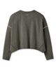 UGG(r) UGG(r) Hayvie Ladder Stitch Drop Shoulder Stretch Cotton Blend Pajama Top - 4