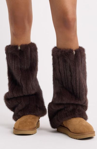 UGG(r) UGG(r) Ismay Faux Fur Leg Warmers