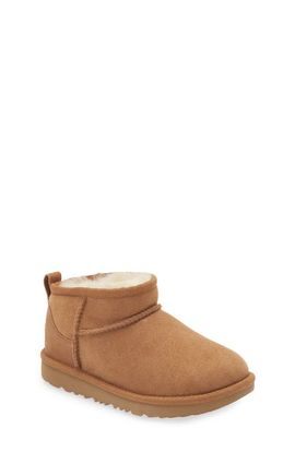 UGG(r) UGG(r) Kids' Classic Ultra Water Resistant Genuine Shearling Mini Boot