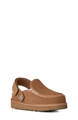 UGG(r) UGG(r) Kids' Goldenstar Evelina Genuine Sheepskin Lined Clog