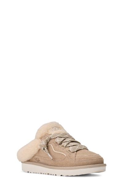 UGG(r) UGG(r) Kids' Lowmel UGGpure™ Lined Lace-Up Mule