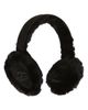UGG(r) UGG(r) Logo Embroidered Genuine Shearling Earmuffs - 1