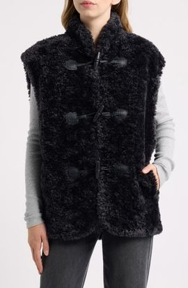 UGG(r) UGG(r) Niah Faux Fur Toggle Vest