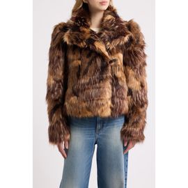 UGG(r) UGG(r) Tesie Faux Fur Toggle Jacket