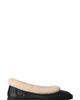 UGG(r) UGG(r) Zora Genuine Shearling Trim Ballet Flat - 3