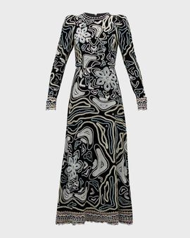 Ulla Johnson Alexia Bead &amp; Sequin-Embroidered Velvet Gown