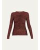 Ulla Johnson Asha Floral Jersey Top - 1