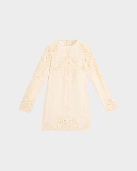 Ulla Johnson Camie Embroidered Linen Mini Dress