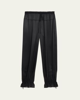 Ulla Johnson Camile Silk Drawstring Pants