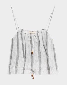 Ulla Johnson Cara Striped Coverup Top