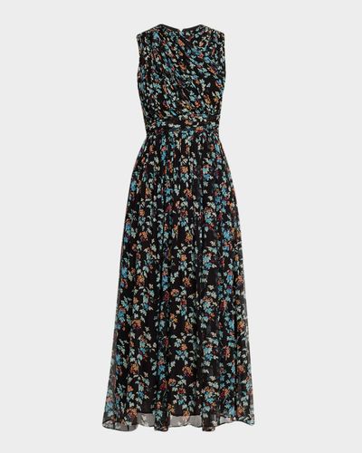 Ulla Johnson Celestina Floral Silk Chiffon Maxi Dress