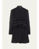 Ulla Johnson Celestine Long-Sleeve Mini Silk Dress - 1