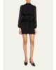 Ulla Johnson Celestine Long-Sleeve Mini Silk Dress - 2