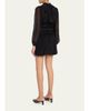 Ulla Johnson Celestine Long-Sleeve Mini Silk Dress - 3